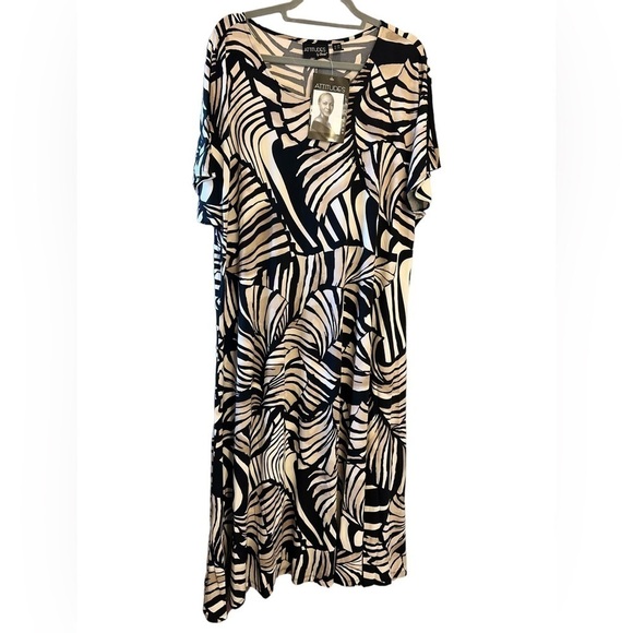 Attitudes by Renee Como Jersey dress 3XP - Picture 4 of 8